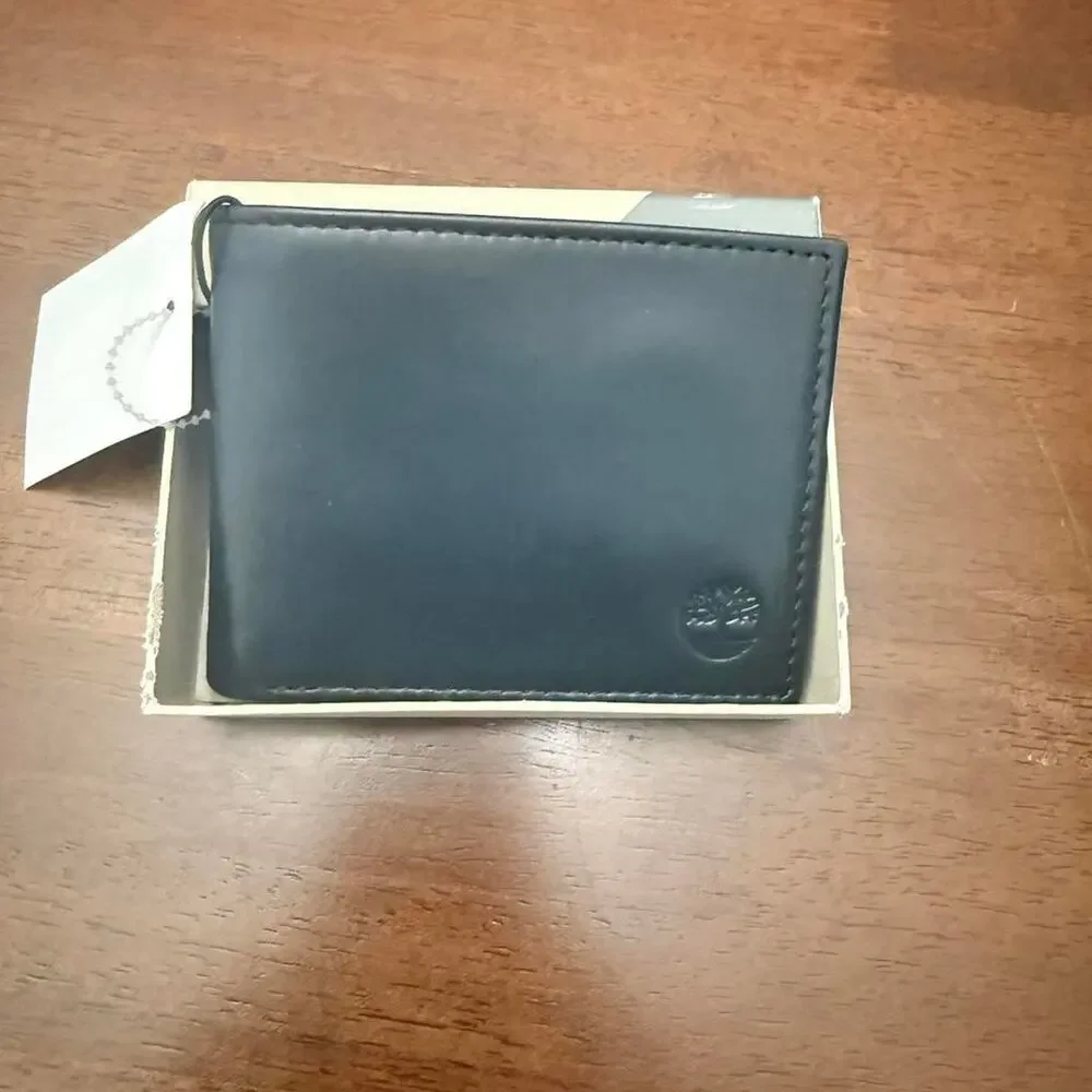 Timberland Black Leather Wallet